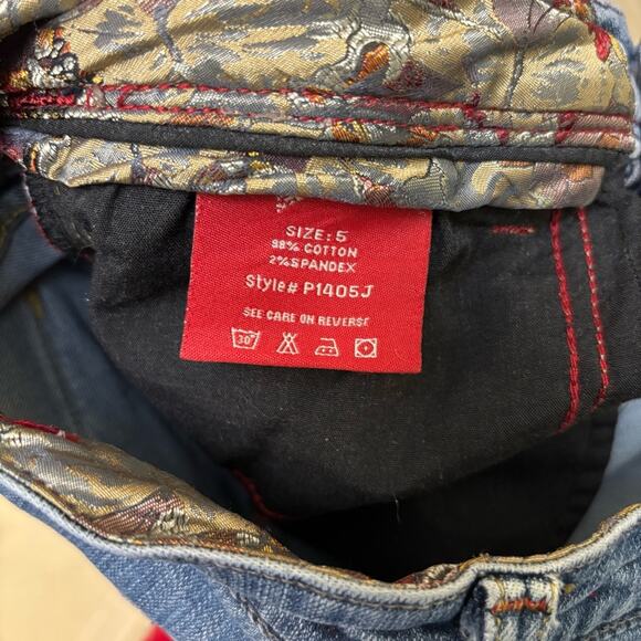 Vigoss Women's Blue Flare & Wide Leg Jeans Size 5 - Picture 4 of 9